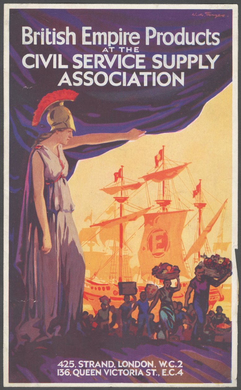 公务员供应协会，1940年代 作者 威尔弗雷德·弗莱尔