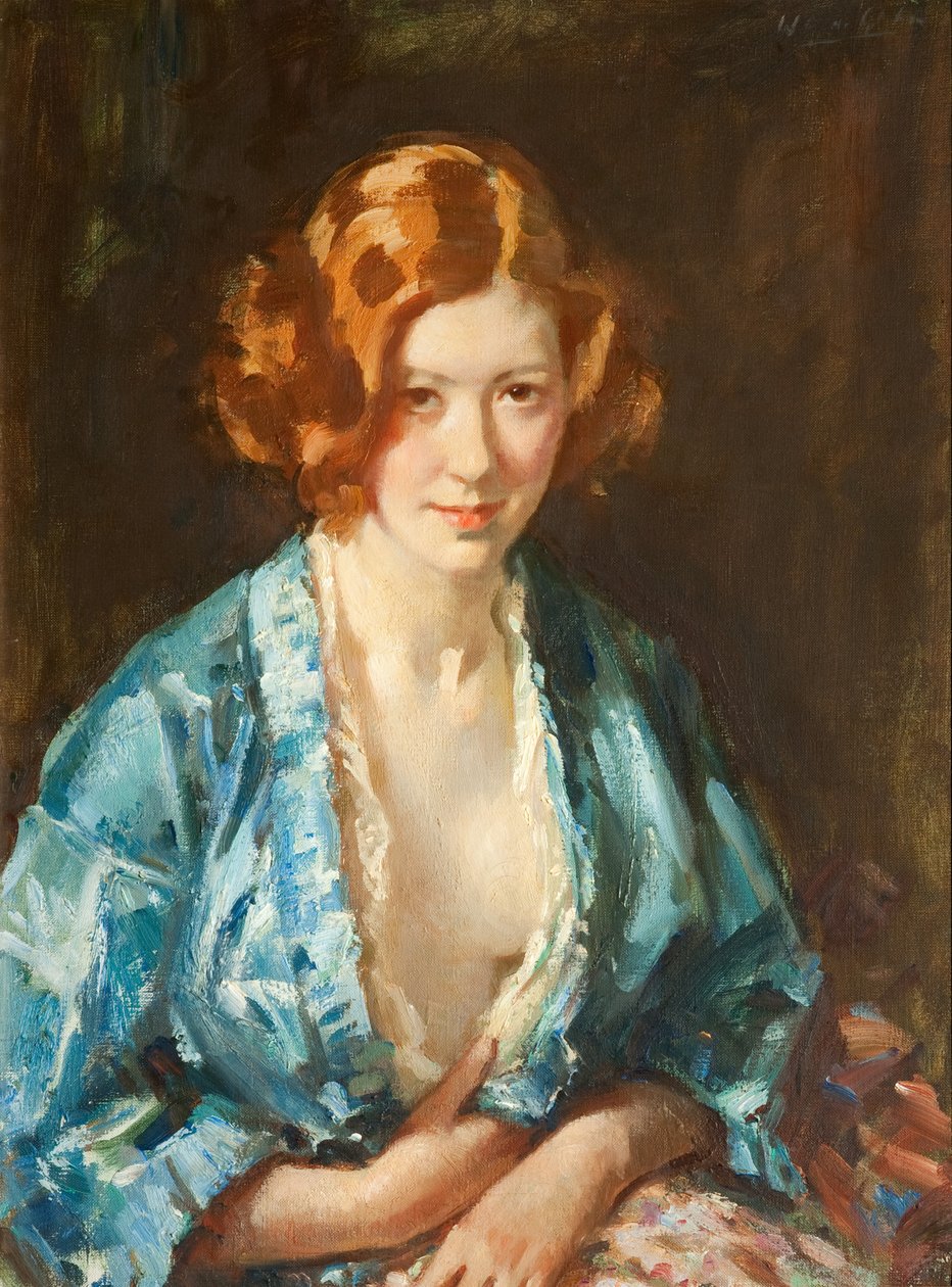 克莱尔，约 1933 年（布面油画） 作者 威尔弗里德·加布里埃尔·冯·格伦
