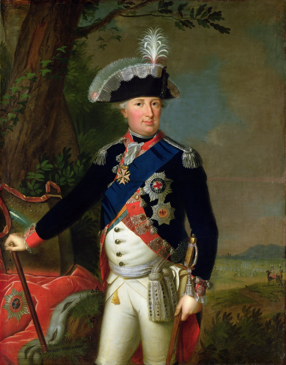 Wilhelm IX（1743-1821）Hesse-Kassel的Landgrave，1795 作者 威廉·博特纳