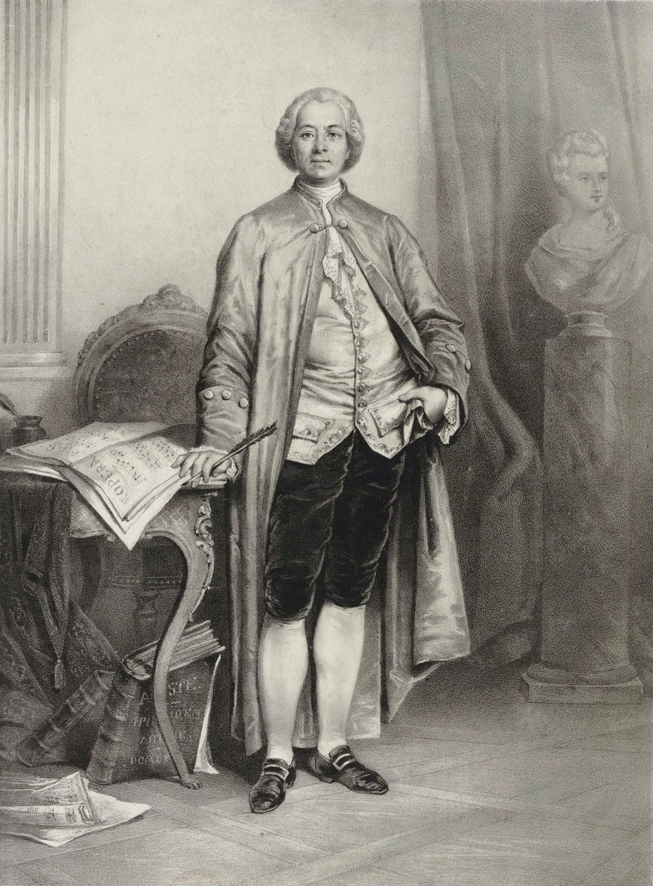 Christoph Willibald Gluck 作者 爱德华·让·康拉德·哈曼