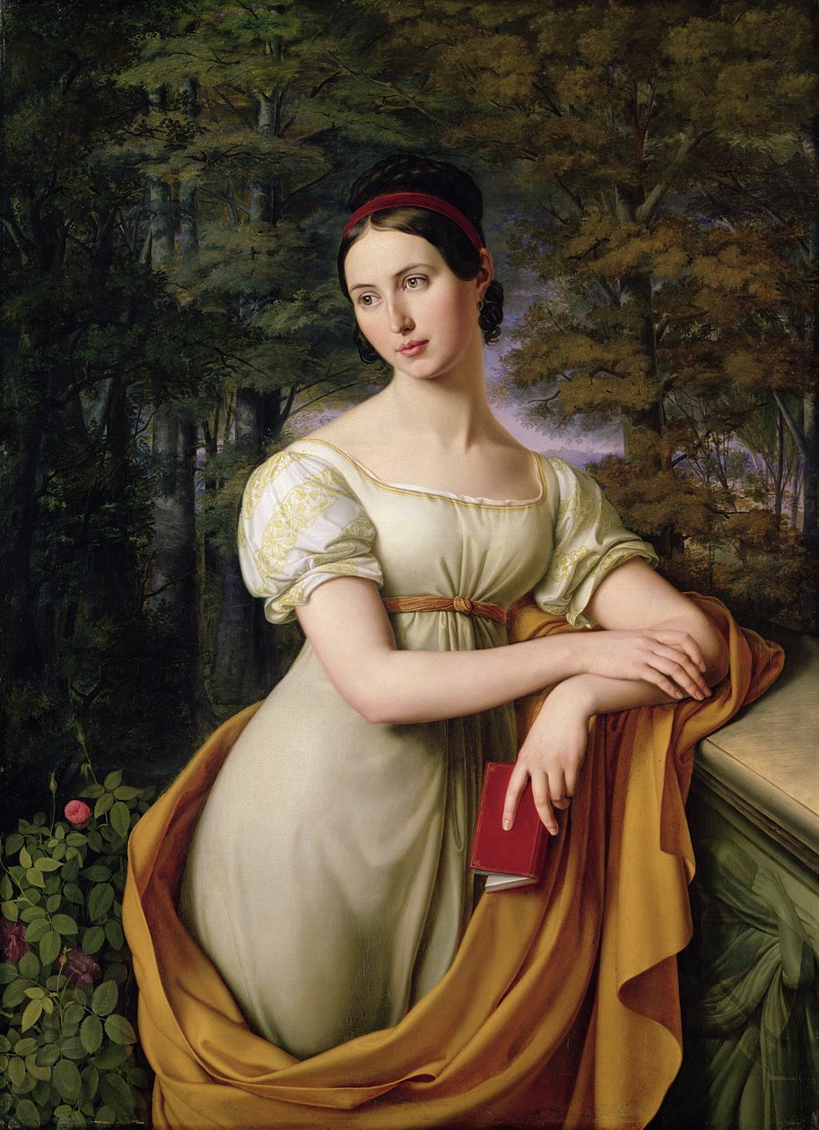 Agnes Rauch（1804-81），1825年 作者 弗里德里希·威廉·冯·沙多