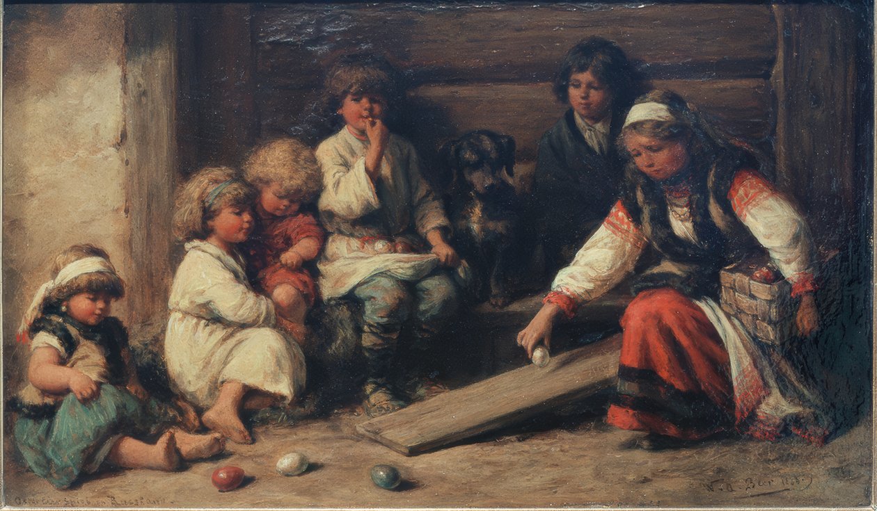 Ostereierspiel in Rußland 作者 威廉·阿曼德斯·比尔