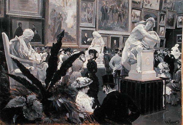 在1882年的维也纳国际艺术展上 作者 威廉·高斯（Wilhelm Gause）
