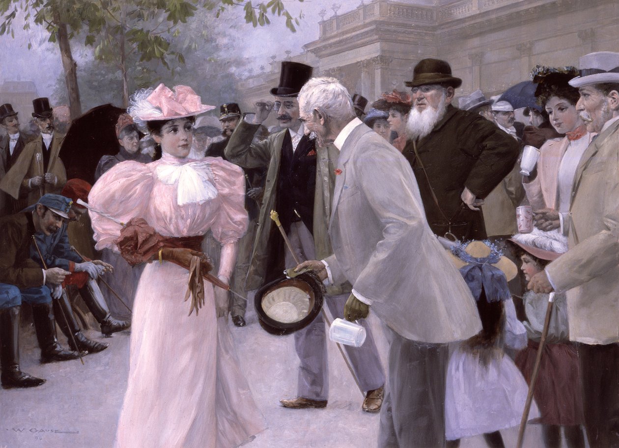 晨曦长廊（Morning Promenade） 作者 威廉·高斯（Wilhelm Gause）