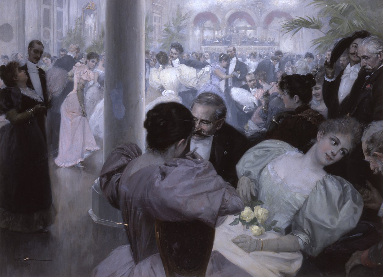 温泉屋舞会 作者 威廉·高斯（Wilhelm Gause）