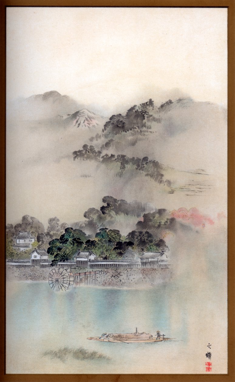 淀河上的一个春天早晨，c1870年1886年。 作者 威廉·格雷夫