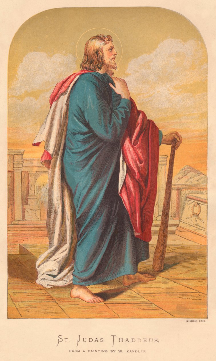 圣犹大·撒狄厄斯（St Judas Thaddeus），十九世纪中叶。 作者 威廉·康德勒