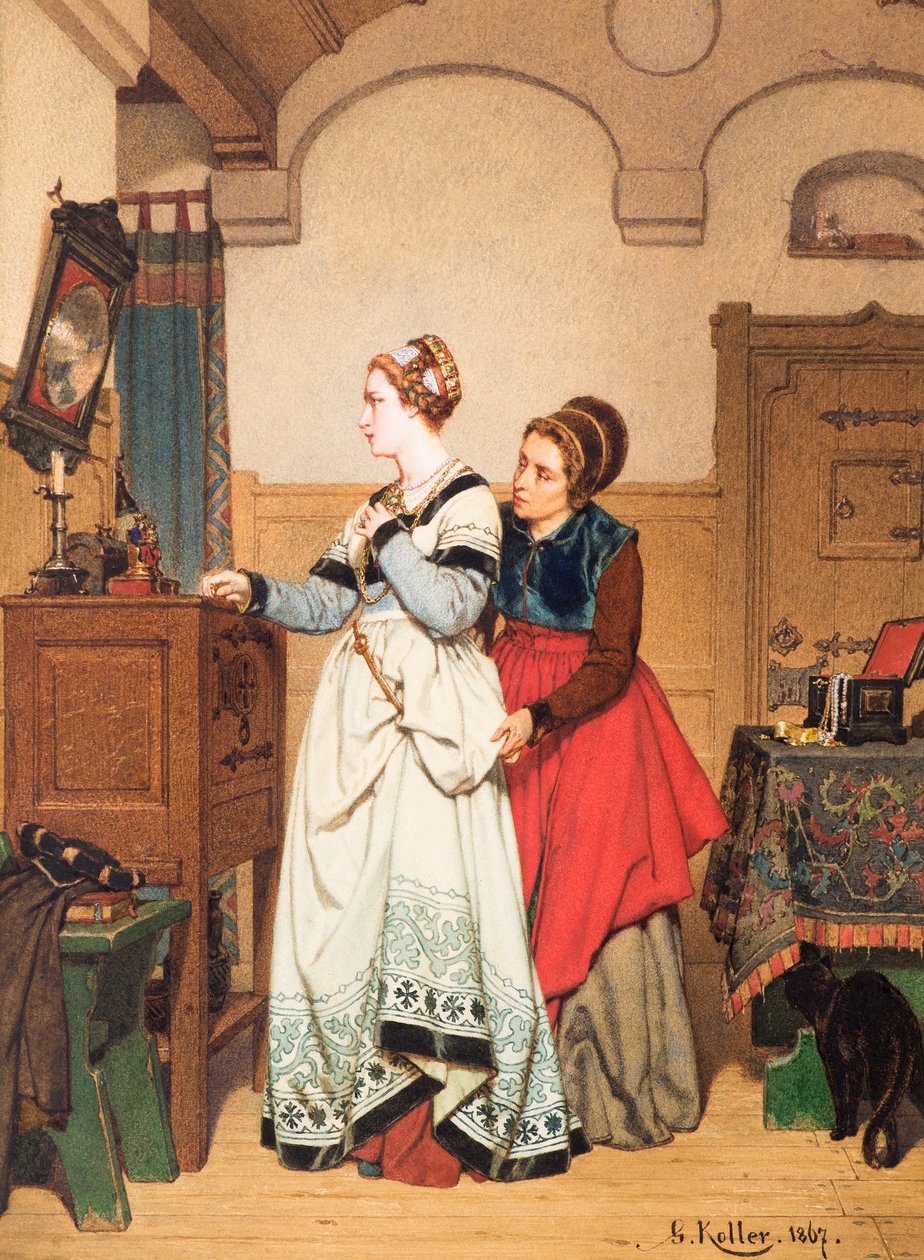 Margaret Before the Mirror 作者 威廉·科勒