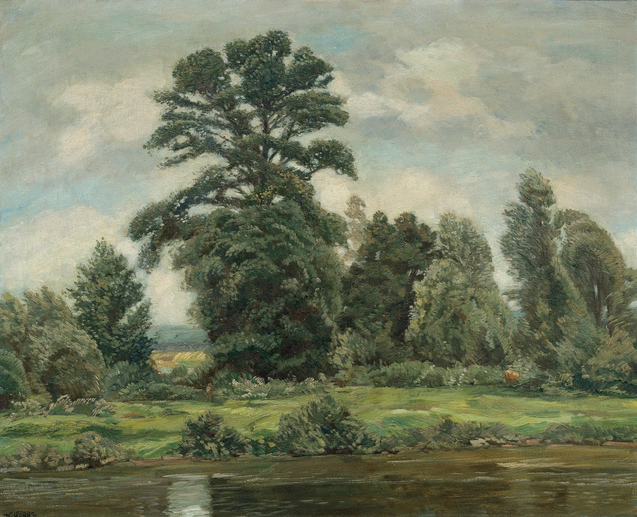 三月风景 作者 威廉·莱格勒
