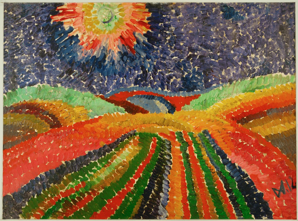 穿过田野的小路 作者 威廉·莫格纳