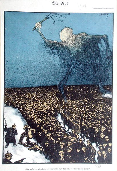 “贫困”，批评德意志第二帝国政治的亲社会主义漫画（1870-1914） 作者 威廉·舒尔茨