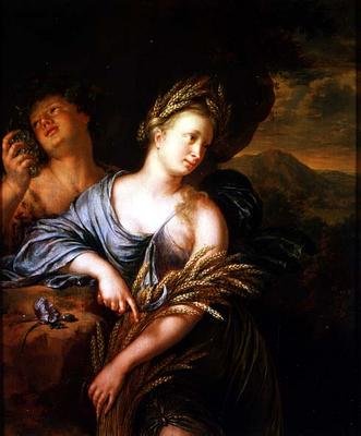 收获的寓言 作者 威廉·范·米耶里斯（Willem Van Mieris）