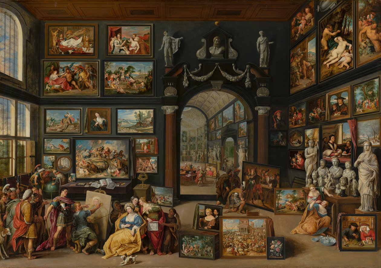 Apelles Painting Campaspe，c.1630 作者 威廉·范二·海切特