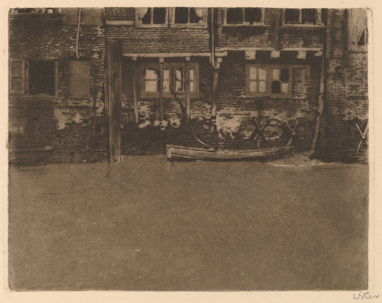Voorstraatshaven, Dordrecht 作者 威廉·阿诺德·维森