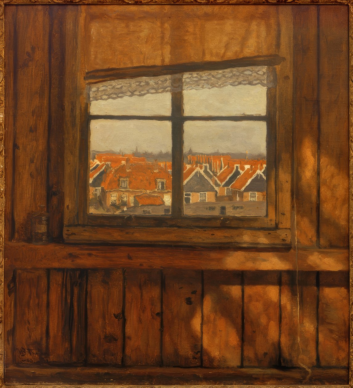 Atelierfenster 作者 威廉·巴斯蒂安·图伦