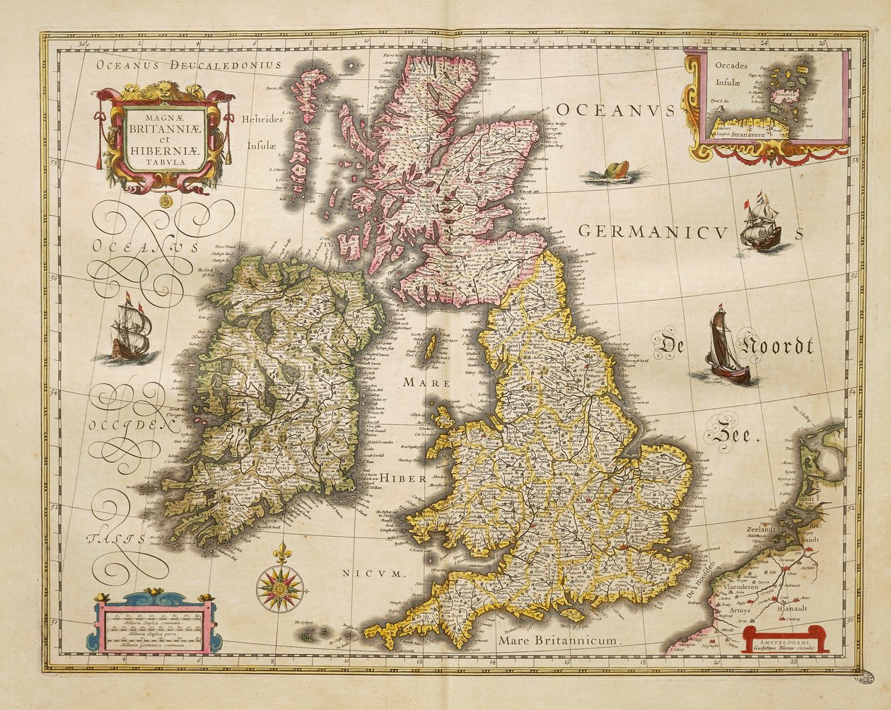 来自世界剧院的英国和爱尔兰 by Willem Bleau, 阿姆斯特丹 作者 威廉·布劳