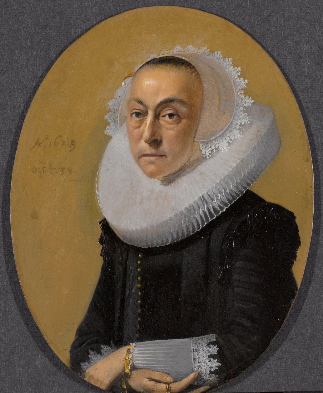 一个女人的肖像 作者 Willem Cornelisz Duyster（归因于）