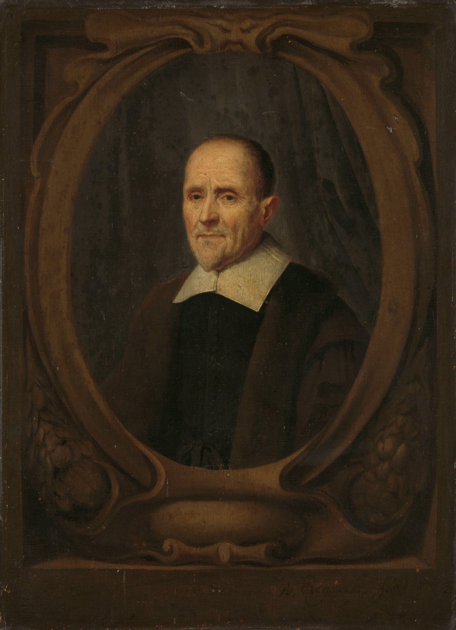 Cornelis Fransz Eversdijck（1586-1666 年），数学家，泽兰财政部长 作者 威廉·埃弗斯迪克