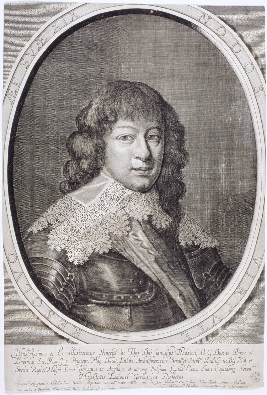 Janusz Radziwill（1612-55）1633 作者 威廉洪迪乌斯