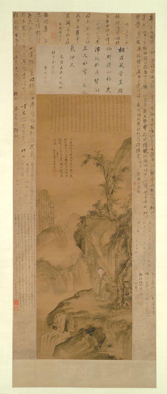 层峦叠嶂，飞瀑流泉：华岩青年像 作者 威廉·彼得斯·布特维奇