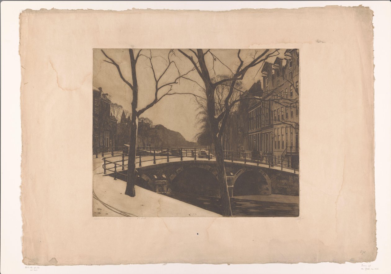 阿姆斯特丹 Herengracht 作者 威廉·阿诺杜斯·维特森