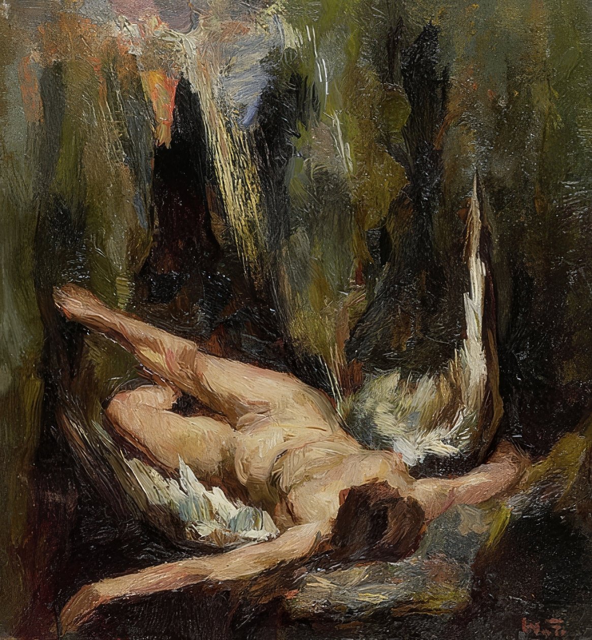 堕落的天使（De gevallen engel） 作者 威廉·德·兹瓦特