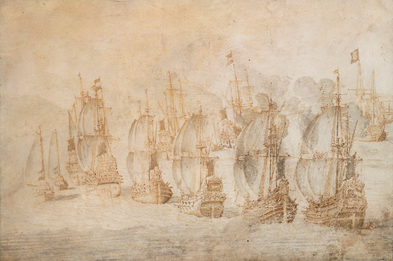 塔玛纳纳行动，1645 年 9 月 9 日 作者 威廉·范·德·维尔德·韦尔德