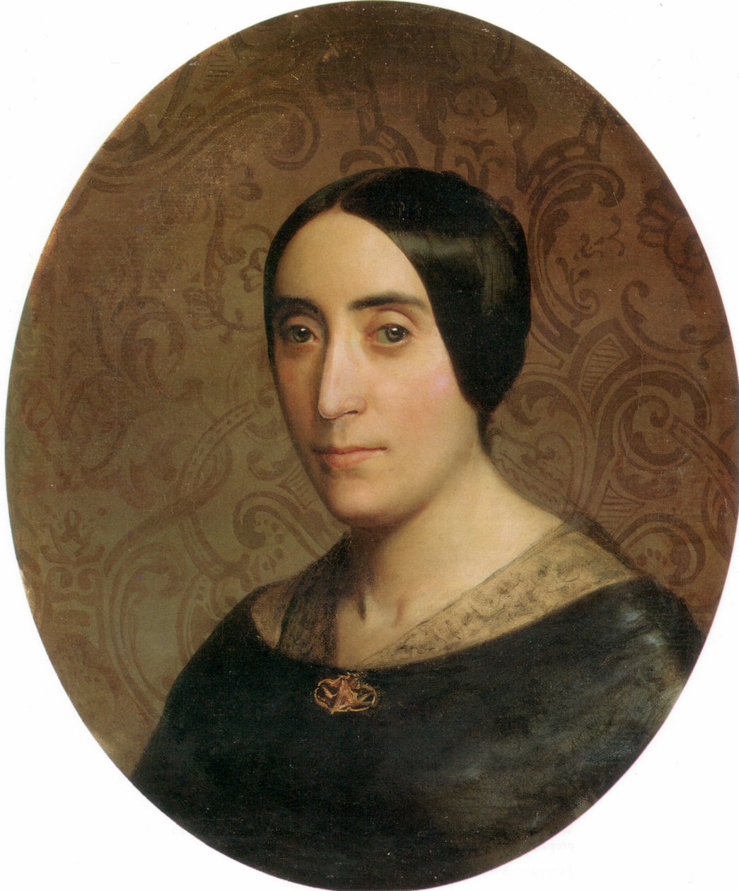 Amelina Dufaud Bouguereau的肖像 作者 威廉·阿道夫·布格罗