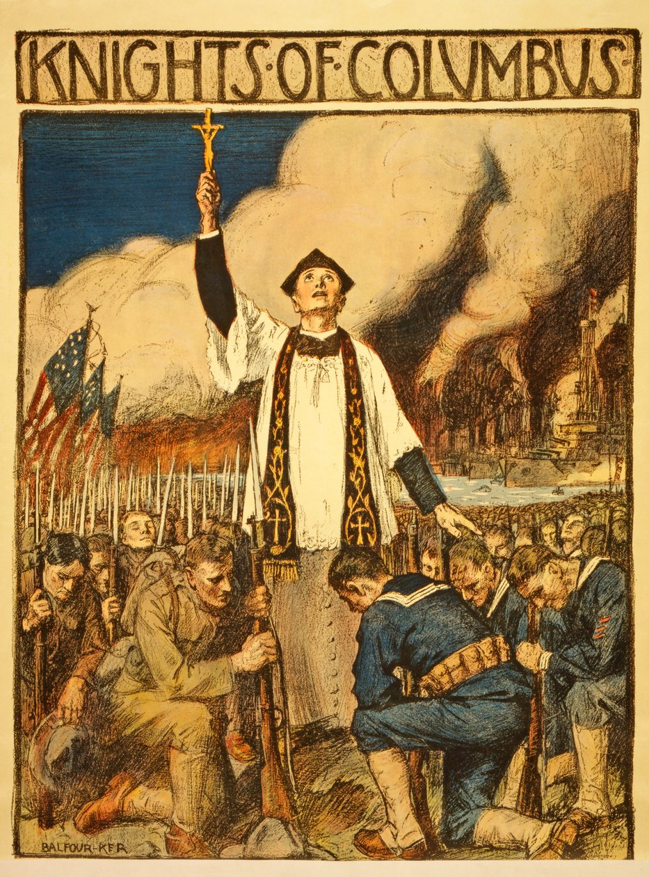 1917年出版的哥伦布骑士团 作者 威廉·巴尔弗·科尔