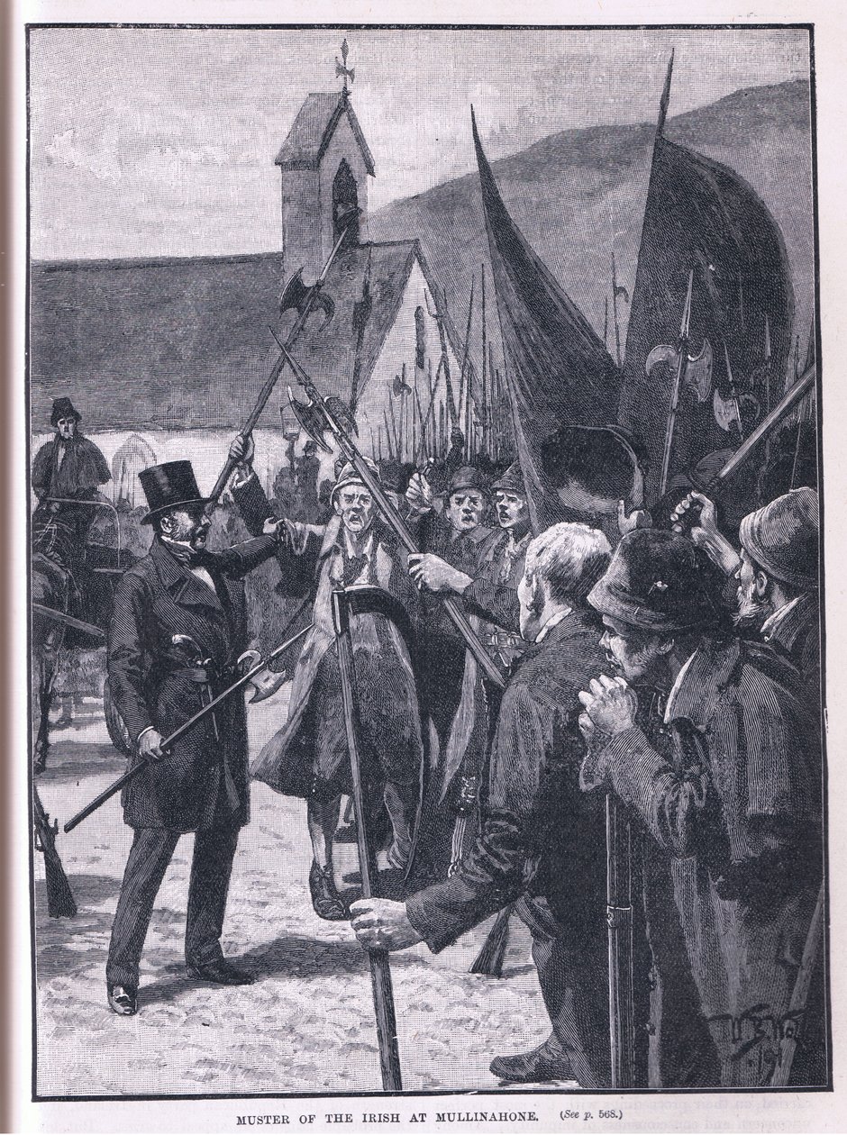 Mullinahone公元1848年爱尔兰人的集合 作者 威廉·巴恩斯（William Barnes）羊毛