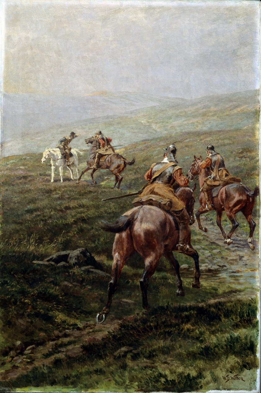 新闻，c.1910 作者 威廉·巴恩斯（William Barnes）羊毛