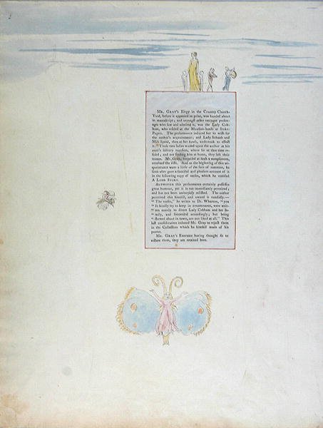 一个长篇故事，设计24来自托马斯·格雷的诗，1797-1798（带笔和黑色墨水的wc） 作者 威廉·布雷克