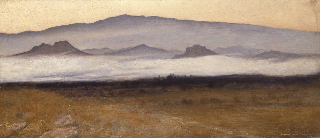 卡拉拉山脉，1890年 作者 威廉·布莱克·里士满