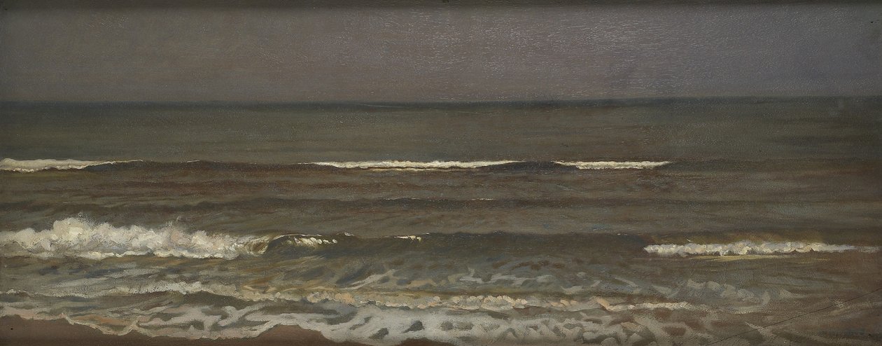 海，Bocca d&39;Arno，在1868年或之后 作者 威廉·布莱克·里士满