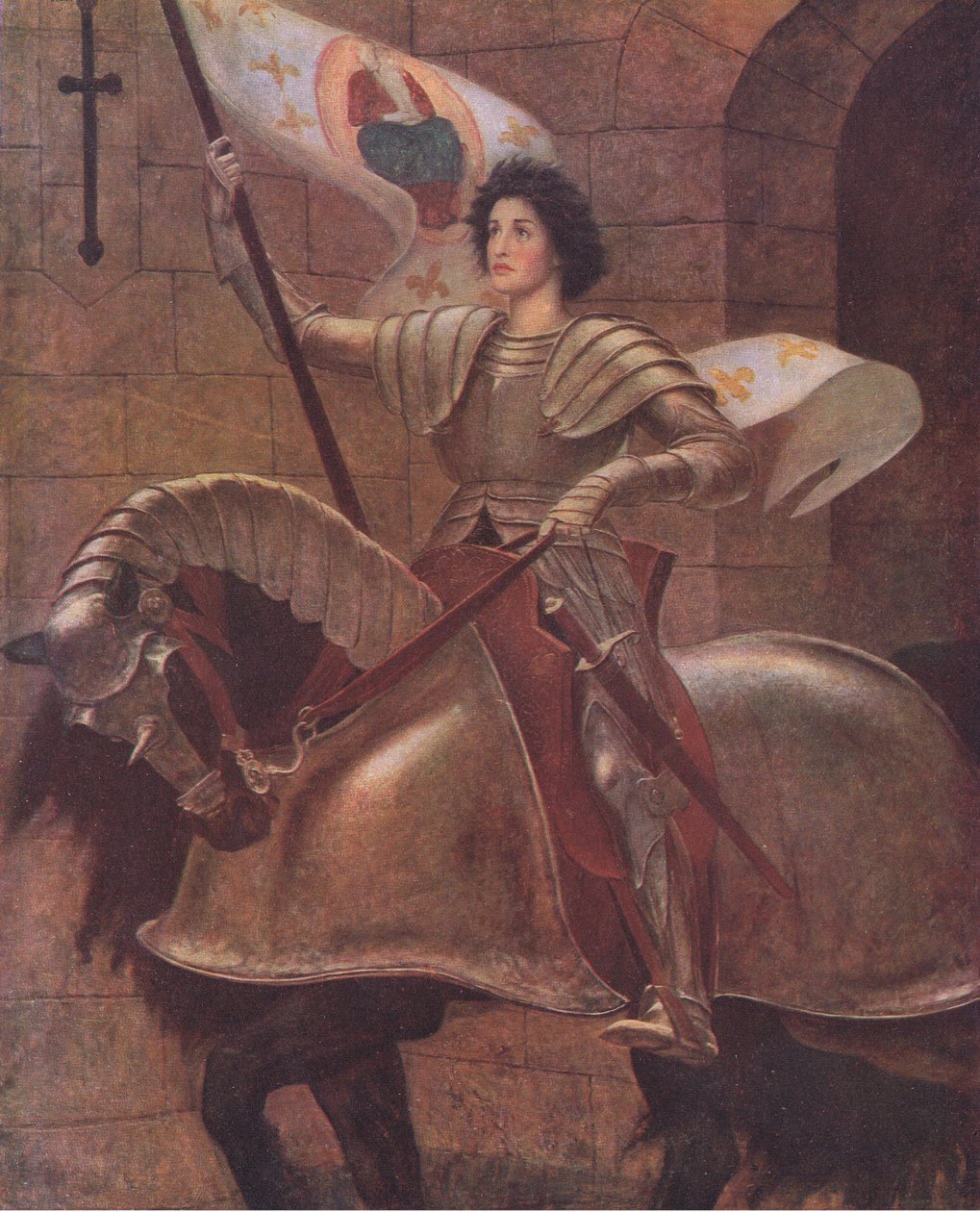 Joan of Arc，Bibbys Annual，1916-17 作者 威廉·布莱克·里士满