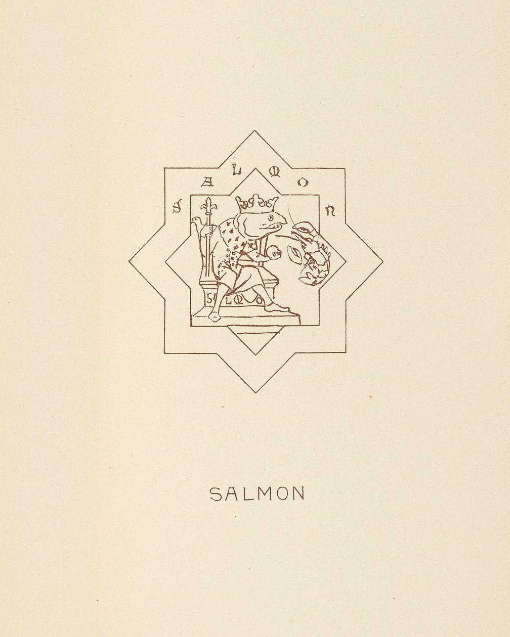 鲑鱼，1878年 作者 威廉·伯吉斯