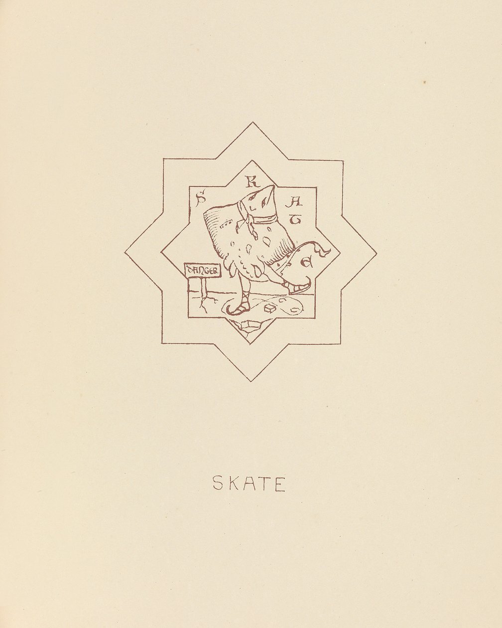 滑板，1878年 作者 威廉·伯吉斯