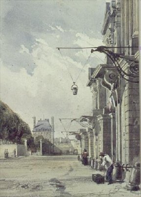 Rue de Rivoli，靠近巴黎杜乐丽花园 作者 威廉·卡洛