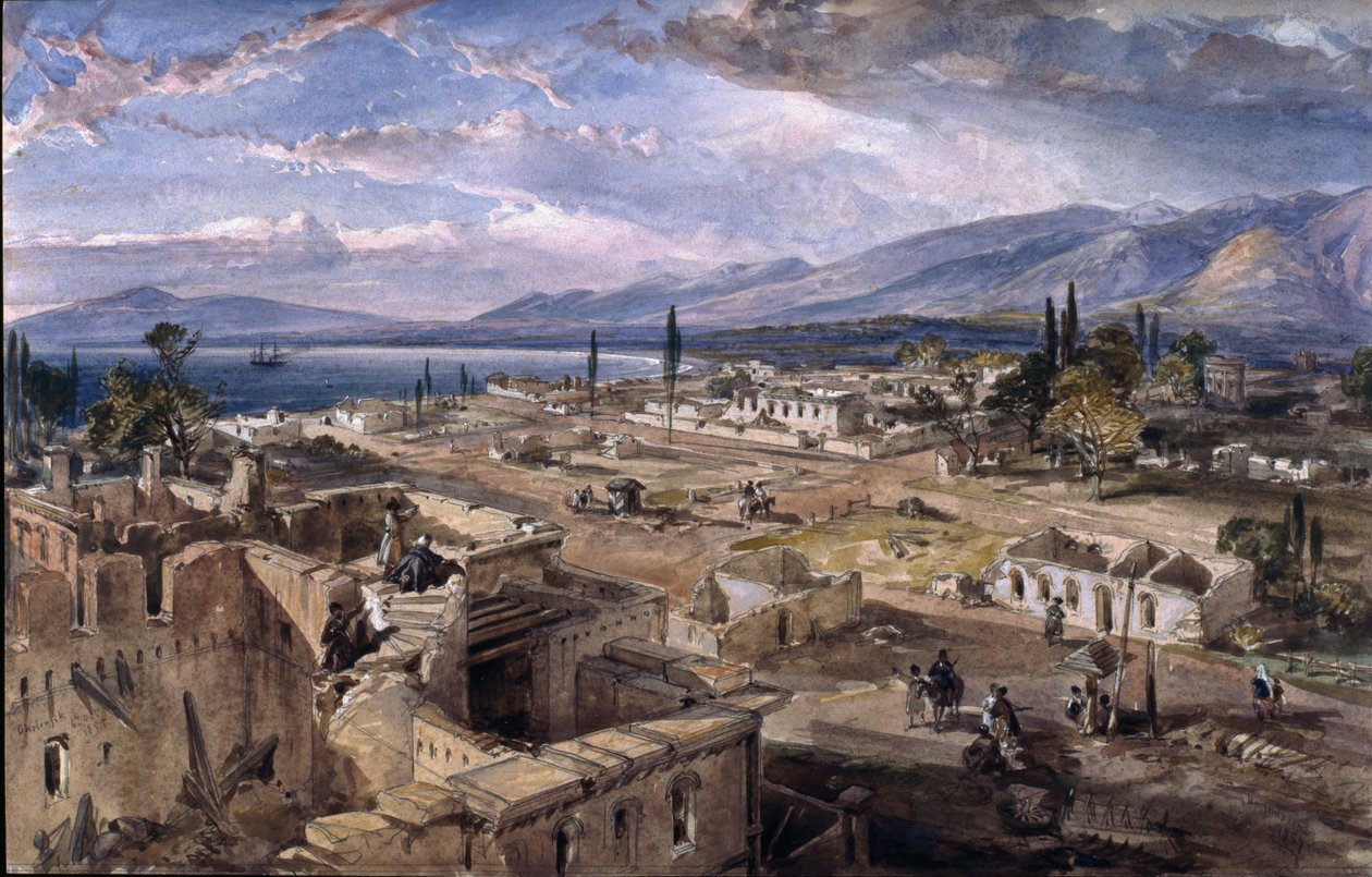 Ghelenjik，1855年10月6日，1857年 作者 威廉·克里米亚·辛普森