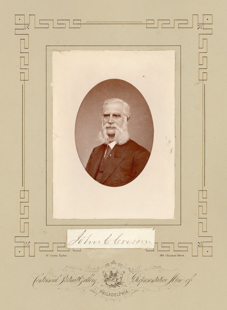 John Chapman Cresson（蛋白印刷品） 作者 威廉·柯蒂斯·泰勒