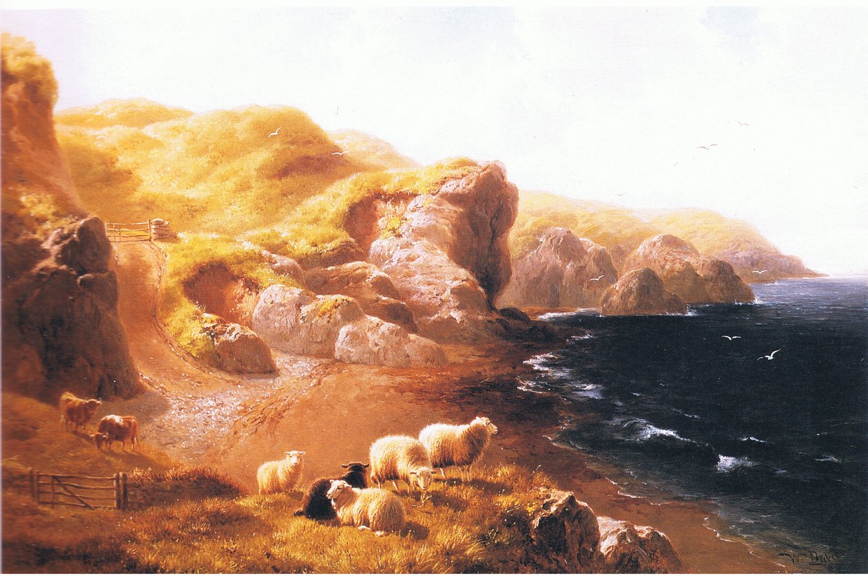 Penliech，Carnarvonshire，来自杂志或书籍来源不明 作者 威廉·戴维斯