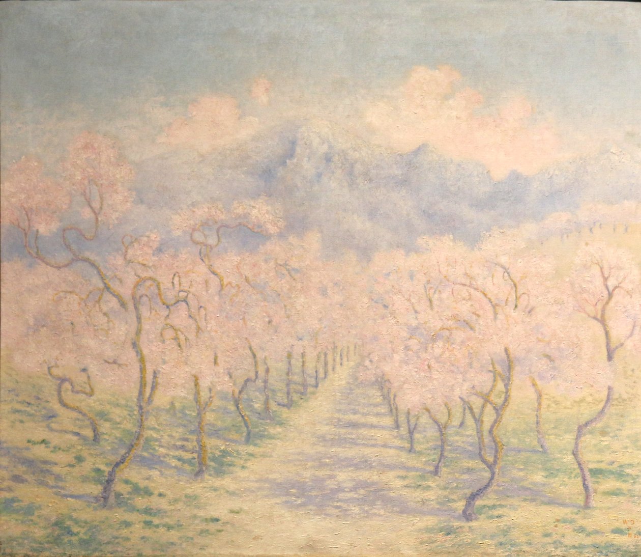 Les amandiers，BalearesnEnglish：杏树，BalearicNNederlands：来自Amandelbomen，Balearenn 作者 威廉·德古夫·德·昂克斯