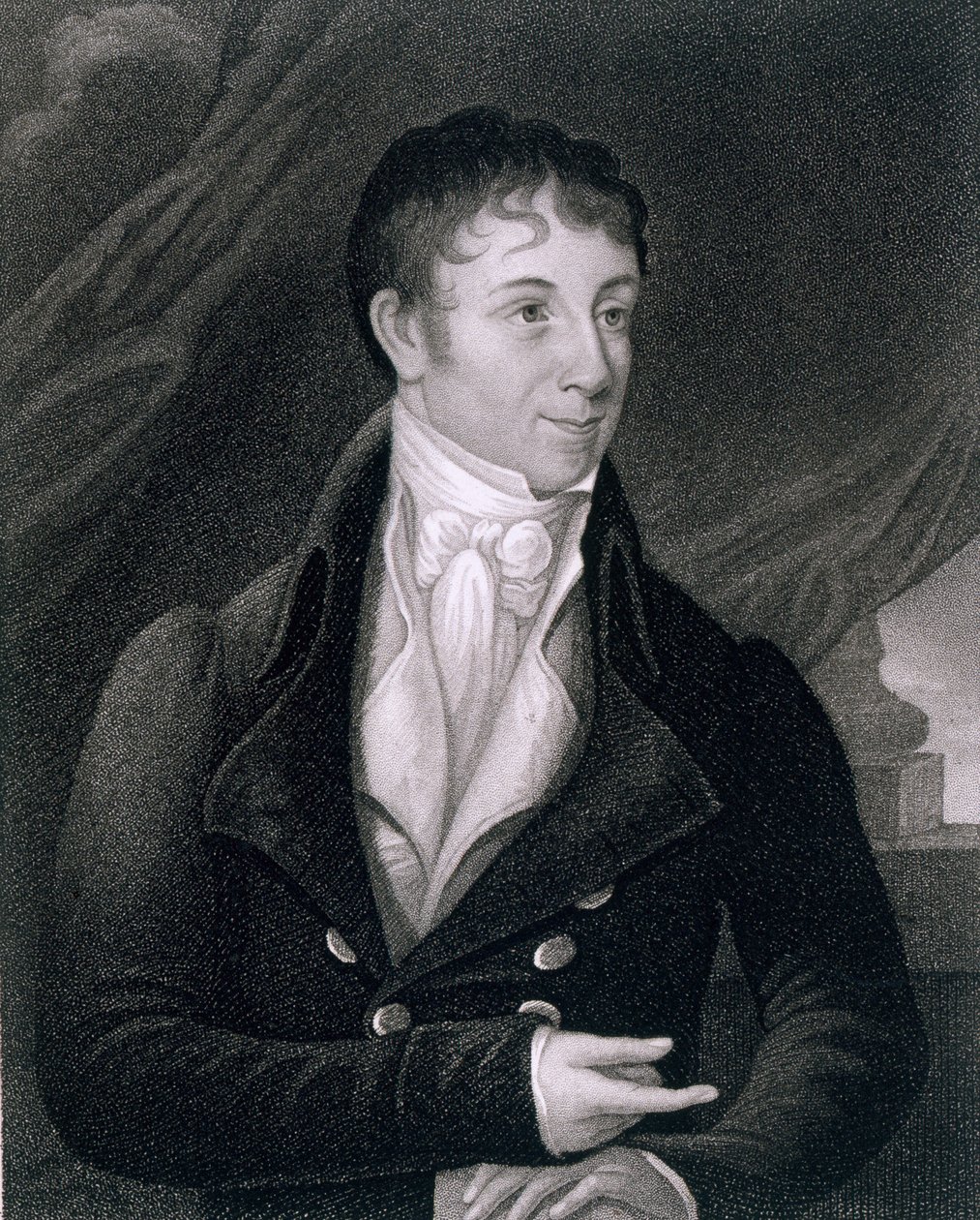 查尔斯布罗克登布朗（1771-1810）由John B. Forrest（1814-70）刻 作者 威廉·邓拉普