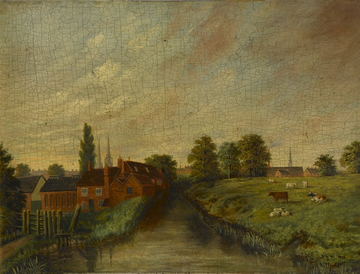Naul&39;s Mill，考文垂，1878年 作者 威廉·厄普·里夫