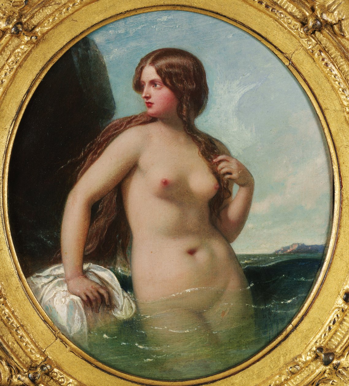 一个Nereid，1856年 作者 威廉·爱德华·弗罗斯特