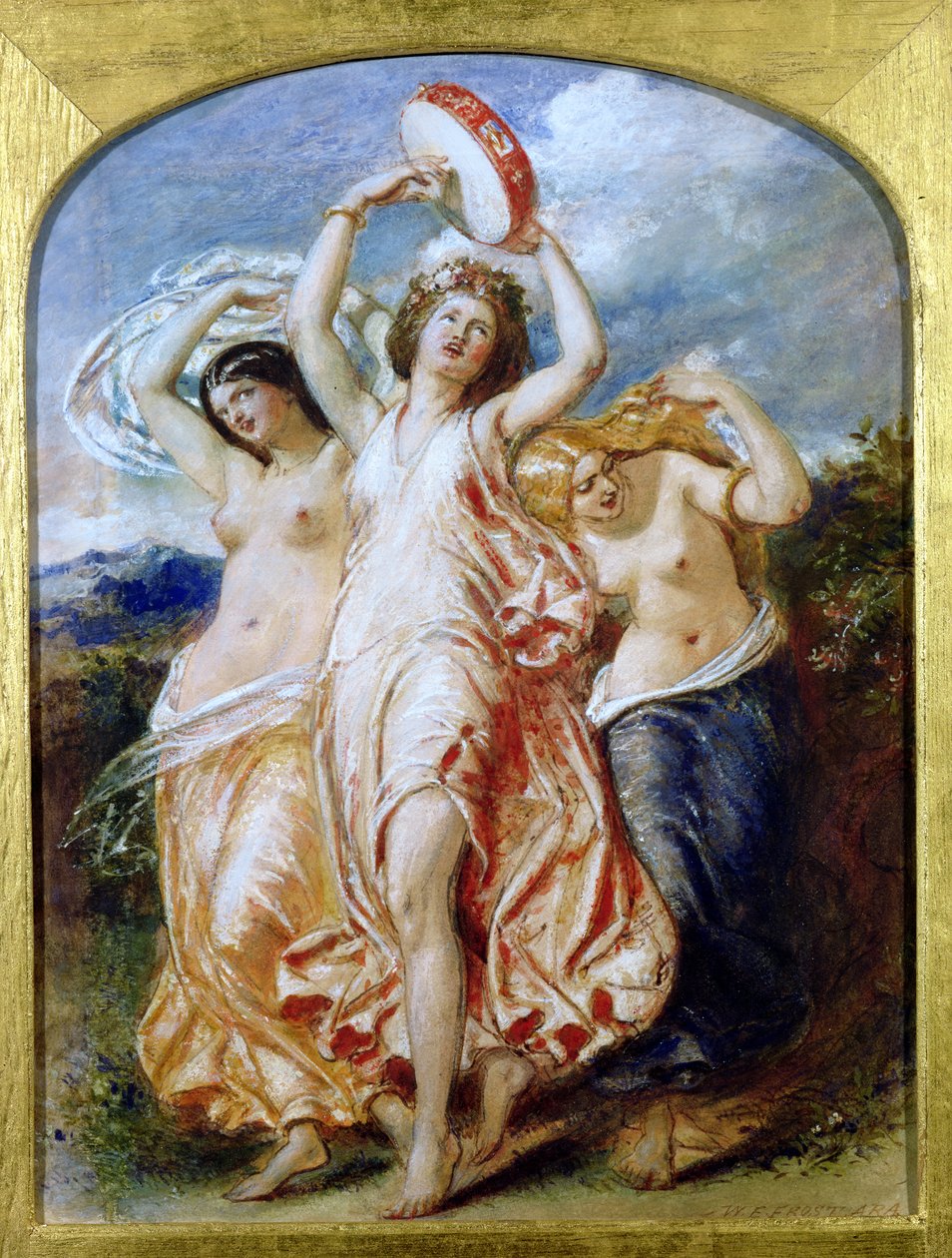 Bacchantes，c.1850 作者 威廉·爱德华·弗罗斯特