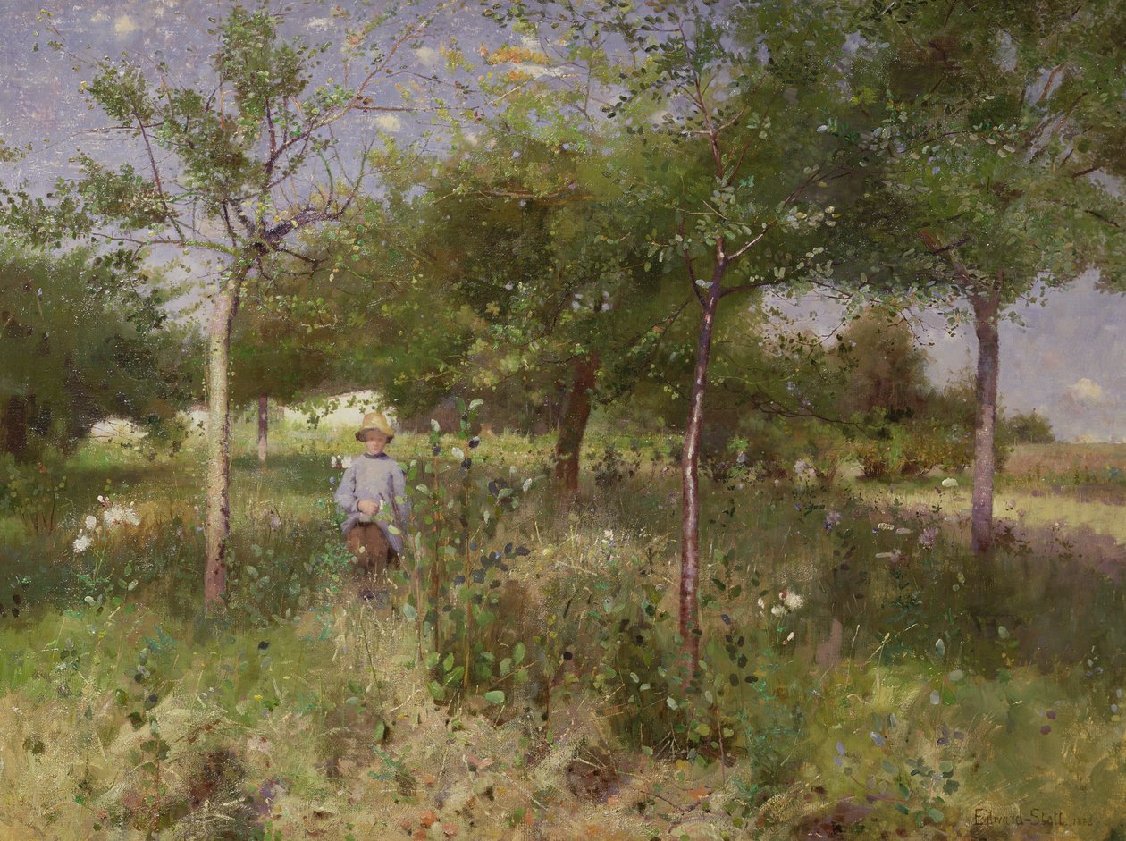 高草，1883年 作者 威廉·爱德华·斯托特
