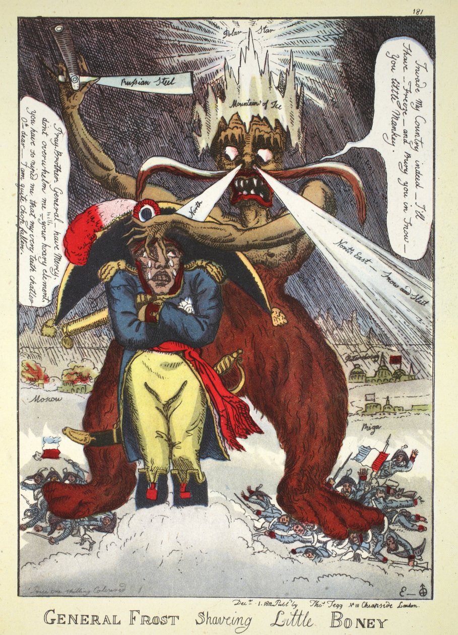 一般冰霜刮小贝尼，酒吧。 Thomas Tegg，1812年（手工雕刻） 作者 威廉·埃尔姆斯