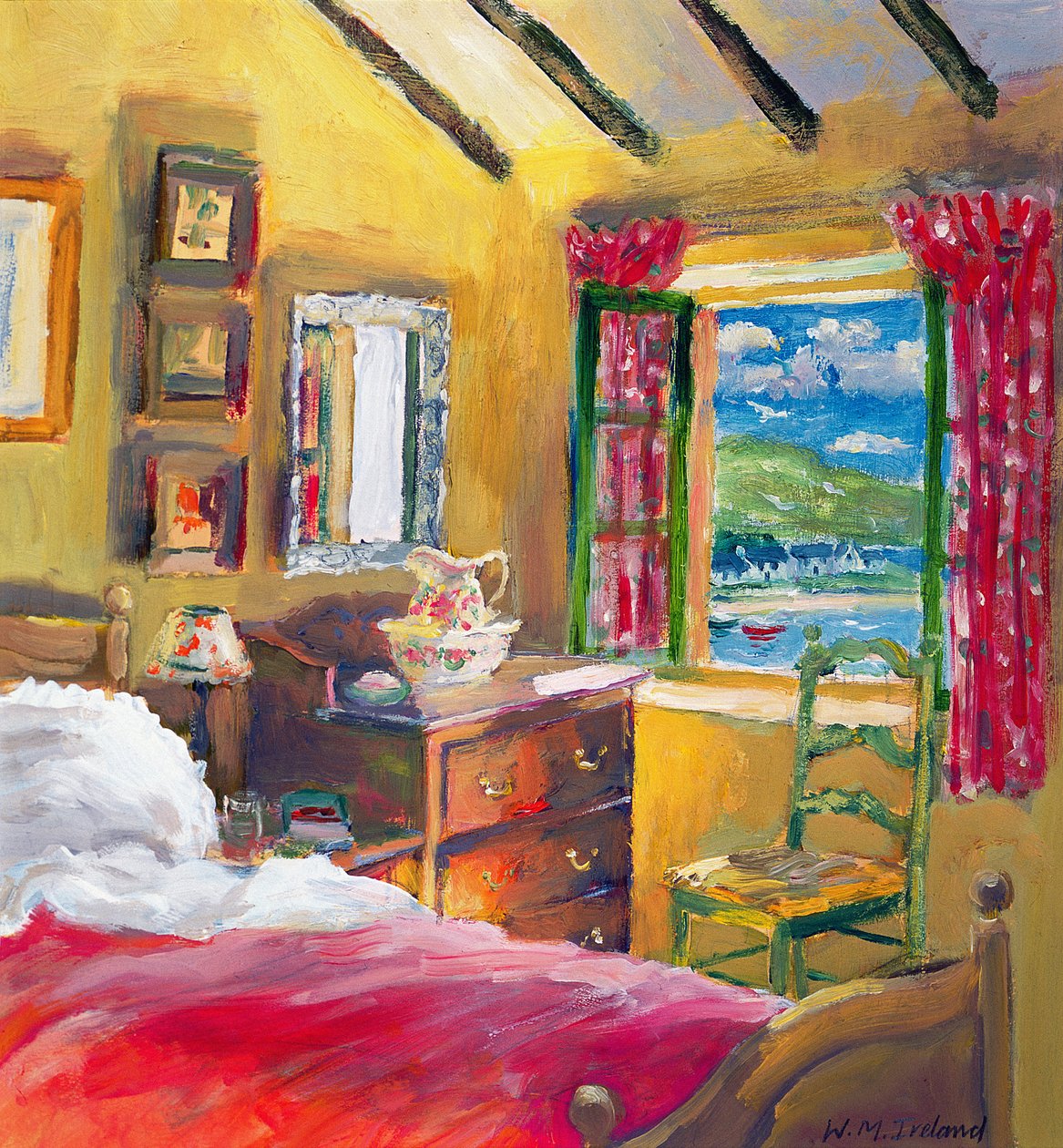 Arran View，c.2000 作者 威廉·爱尔兰