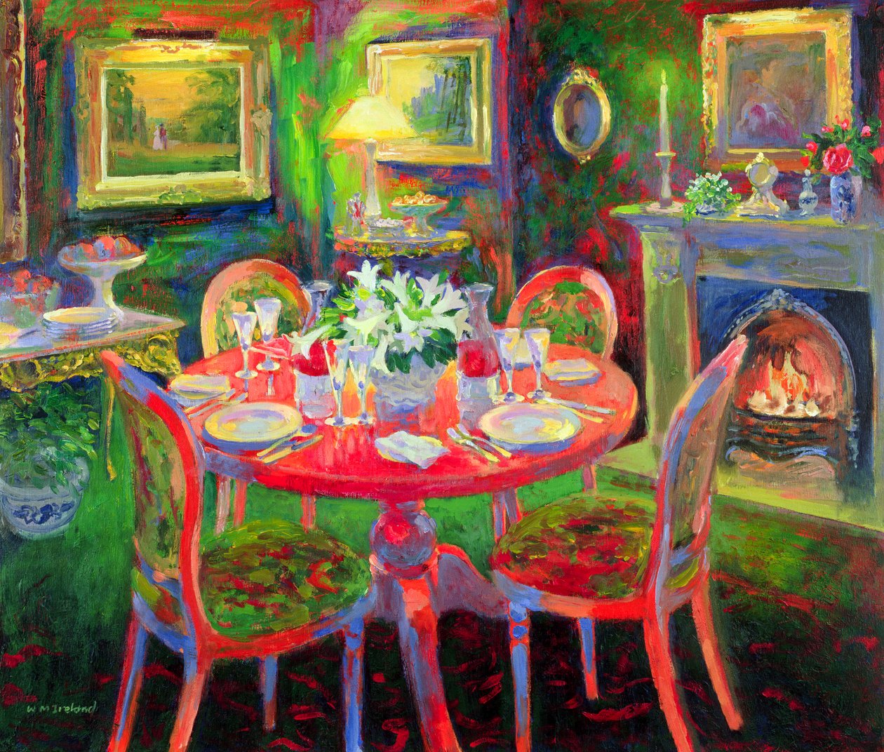 餐厅，c.2000 作者 威廉·爱尔兰